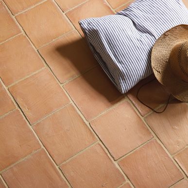 Grey Terracotta Floor, Exterior Terracotta Tiles, Terracotta Terrace Floor, Large Terracotta Tiles, Tile Floor Terracotta, Terracotta Paving, Reclaimed Terracotta Floor, Terracotta Bathroom Floor, Small Cottage Kitchens