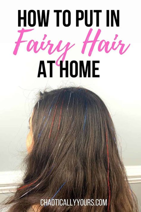 Glitter Hair Strands, Diy Hair Tinsel, Hair Threading, Hair Tinsel, Makeup Hacks Beauty Secrets, Fairy Hair, Glitter Hair, Natural Beauty Tips, Hair Strand