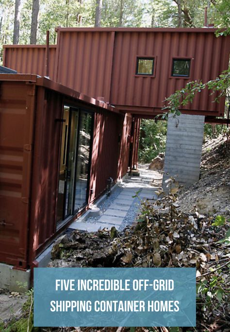 Unique examples of shipping container homes that were built off-the-grid and are self-sustaining to various degrees Simple Tiny House Design, House Design Cozy, Simple Tiny House, Best Tiny House Designs, Tiny Home Layout, Inside Tiny Houses, Cute Tiny House, Tiny Home Floorplan, Shipping Container Home Plans