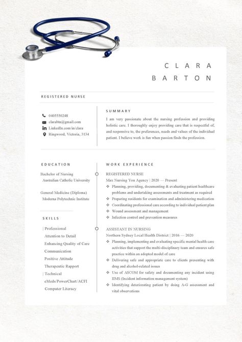 resume template medical assistant Cna Resume Examples, Nursing Student Resume, New Grad Nurse Resume, Nursing Resume Examples, Nursing Cv, Medical Resume Template, Nurse Resume Template, Graduate Nurse, Medical Assistant Resume