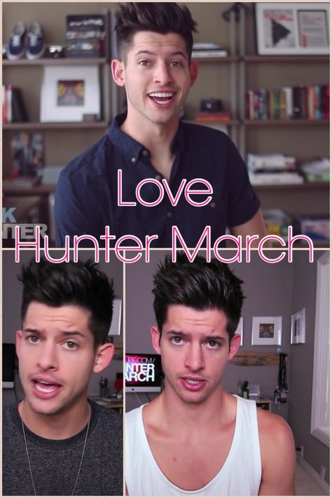 Hunter March Hunter March, Secret Lovers, Fav Youtubers, Love K, Nailed It, Sugar Rush, People People, Youtubers, Rush