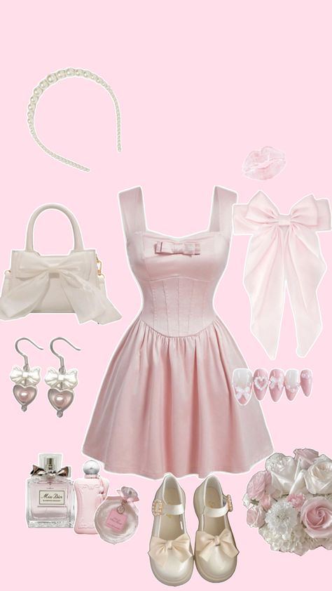 Princess Aurora Outfit, Princess Aesthetic Outfits, Character Outfits Ideas, Pink Princess Aesthetic, Kawaii Cottagecore, Yeri Mua, Every Aesthetic, Coquette Outfit, Queen Outfit