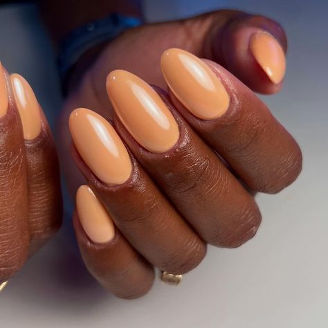 Drooling over these nails 🤤🤤🤤 Color is @madam_glam dusty coral and @luxapolish white chrome🧡 • #nails #nailinspo #chromenails #orangenails #naturalnails #nailtech #chromenails #nailsofinstagram #aznails #aznailtech Light Orange Chrome Nails, Peach Chrome Nails, Coral Chrome Nails, Light Orange Nails, Orange Chrome Nails, Orange Chrome, White Chrome Nails, Dusty Coral, Madam Glam