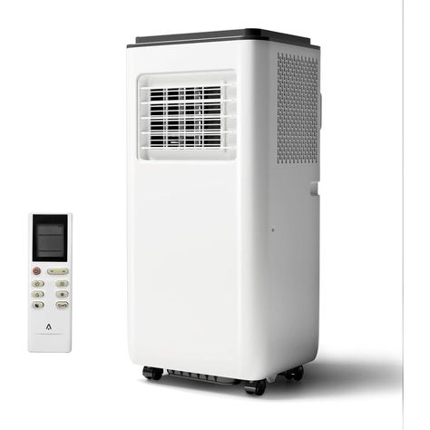 Enhanced Energy Efficiency: The portable air conditioner offers an impressive 8,000 BTU cooling capacity, effectively cooling areas up to 350 sq. ft. Housewares Store, Room Air Conditioner, Electricity Consumption, Portable Air Conditioners, Portable Ac, Air Conditioning Repair, Ac Units, Air Conditioners, Portable Air Conditioner