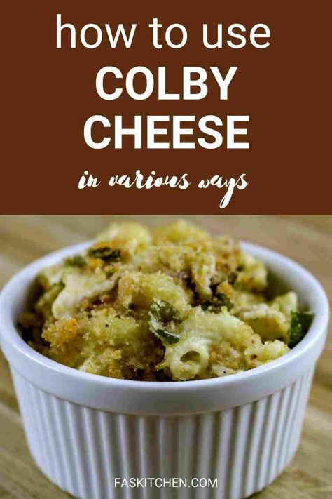 A Pinterest pin showcasing a variety of Colby cheese with informative text detailing its nutritional benefits, versatile uses, and tips on buying and storing. Ideal for cheese lovers and food enthusiasts looking to enhance their culinary skills. #ColbyCheese #CheeseGuide #FoodieTips Colby Cheese Recipes, Colby Cheese, Colby Jack Cheese, Cheese Platter, Milk And Cheese, Nutrition Health, Cheese Platters, Reduce Food Waste, Colby