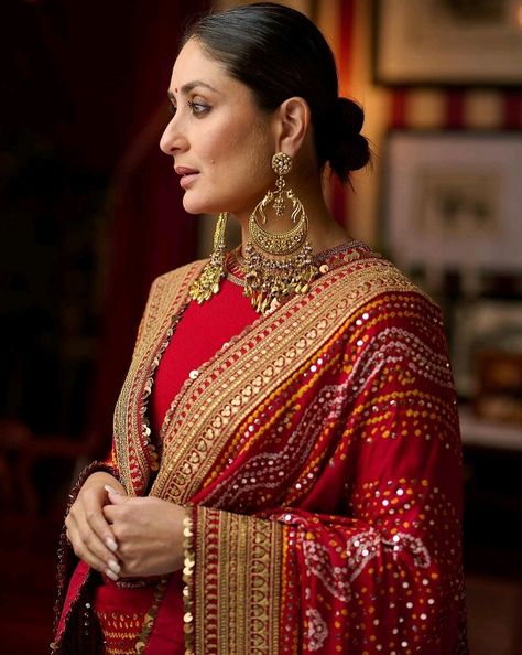 Palazzo And Crop Top, Sabyasachi Suits, Kareena Kapoor Pics, Orange Gown, Georgette Suit, Salwar Suit Designs, Crop Top Styles, Celebrity Casual Outfits, Latest Bridal Dresses