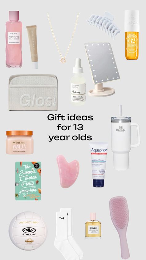 Gift ideas for 13 year olds!! #skincare #love #fashion #bday #13 #giftideas #viral #inspo Healing Ointment, Birthday List, Love Fashion, Christmas Wishlist, Lovely Gift, Year Old, Best Gifts, Old Things, Gift Ideas