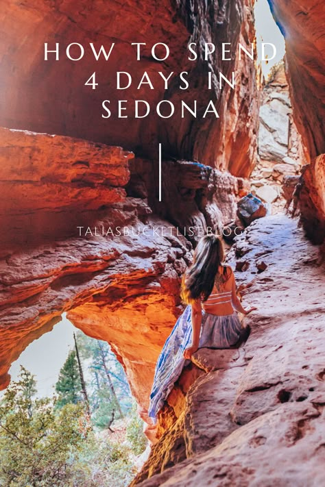 Sedona Itinerary Things To Do, Sedona 3 Day Itinerary, Sedona Az Hikes, What To Wear In Sedona In February, Places To Visit Arizona, Sedona In April, Sedona Arizona Itinerary, Sedona Arizona Red Rocks, Sedona Arizona Spas