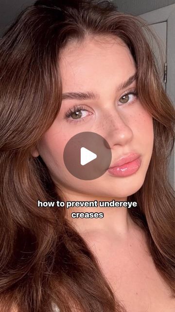 Klaudia on Instagram: "the BEST trick to prevent undereye creases! 
have you tried this yet?
#concealer #concealerhack #makeuptips #makeuptutorial #undereyeconcealer" Concealer Creasing, Under Eye Creases, Pretty Teeth, Wide Set Eyes, Eye Tricks, New Year's Makeup, Beauty Corner, Under Eye Concealer, Beauty Standards