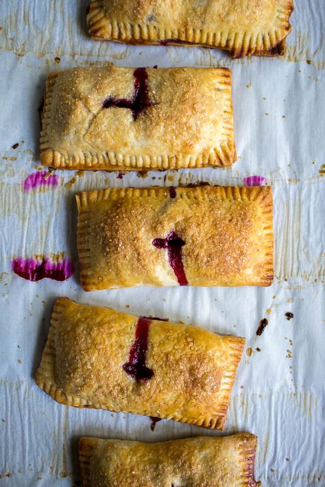 So here we are with Plum Hand Pies; a portable version of your favorite summer pie. I always prefer a homemade crust but feel free to use store bought if that is your preference or if you’re tight on time. Strawberry Rhubarb Hand Pies, Rhubarb Hand Pies, Female Foodie, Pomegranate Jelly, Cherry Hand Pies, Professional Food Photography, Dinner Pies, Puff Pastry Filling, Summer Pie