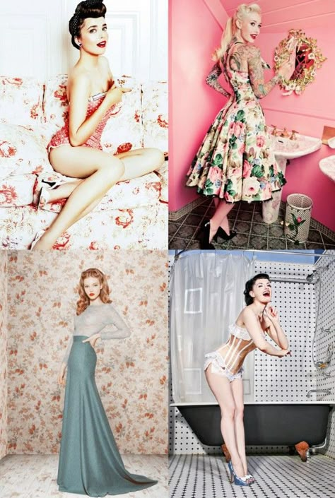 Pin Up Photoshoot, Pin Up Lingerie, Pinup Photoshoot, Vintage Tea Dress, Pin Up Poses, Audrey Dress, Pin Up Photos, Pin Up Girl Vintage, Pin Up Photography