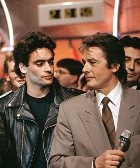 Anthony Delon and Alain Delon 30.9.1964 Alen Delon, Anthony Delon, Jackie Gleason, Old Flame, Thanks For The Memories, Marlon Brando, Alain Delon, Good Looking Men, Mulan