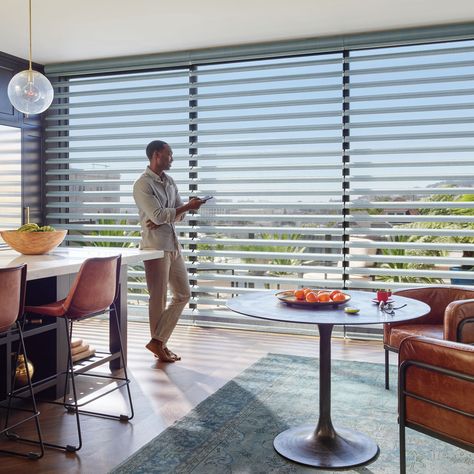 Coastal Window Treatments, Hunter Douglas Shades, Coastal Windows, Smart Shades, Honeycomb Shades, Horizontal Blinds, Woven Wood Shades, Interior Shutters, Solar Shades