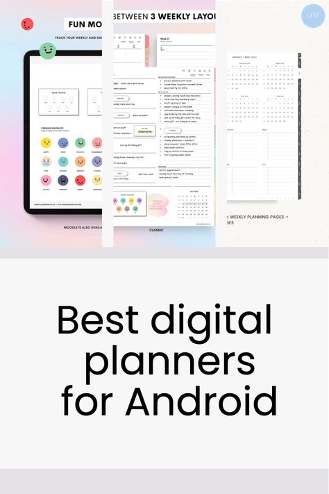 Dive into the world of digital planning with our top-rated Android digital planners. Simplify your life, streamline tasks and explore creativity with flexible layouts, customizable designs, and interactive features. Say goodbye to traditional planning, embrace the digital revolution and discover the freedom of organized living. Planner Monthly Layout, Digital Planner Ideas, Daily Planner Design, Interactive Calendar, Money Planner, Unique Planner, Planner Writing, Planner Setup, Ultimate Planner