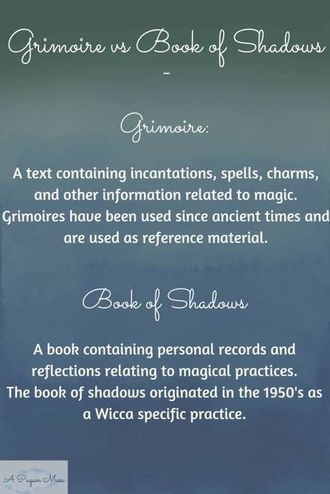 What To Include In Book Of Shadows, Difference Between Grimoire And Book Of Shadows, Book Of Shadows Vs Grimoire, Grimoire Vs Book Of Shadows, Grimoire Book Blessing, Witch Intentions, Grimoire Blessing, Book Of Shadows Grimoire, Modern Day Witch