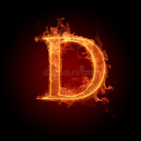 D Letter Design, D Letter Images, D Name, Fire Font, Alphabet Letters Images, The Letter D, Alphabet Photos, Alfabet Letters, Emoji For Instagram