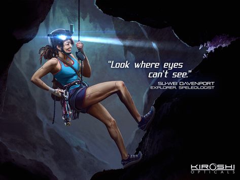 ArtStation - Cyberpunk 2077 - In Game Ads - Kiroshi Explorer Cyberpunk In Game Ads, Cyberpunk Ads, Cyberpunk Night City, Cyberpunk Inspiration, Cyberpunk Game, High Tech Low Life, Game Ads, Cyberpunk Red, Futuristic Vehicles