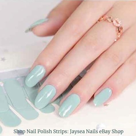 Find many great new & used options and get the best deals for Jaysea Nails Polish Strips - Color Pastel Teal Green Street Nail Art Wraps -B4G1 at the best online prices at eBay! Free shipping for many products! Pastel Teal Nails, Light Teal Nails, Street Nail Art, Acrylic Nail Colors, Nail Colors 2023, Nails Teal, Green Manicure, Pastel Teal, Paris Nails