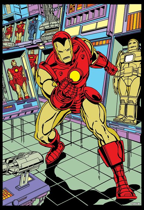 Iron Man Comic Art, Iron Man Comic, Iron Man Wallpaper, Iron Man Art, Marvel Comics Superheroes, Iron Man Armor, Old Comics, Marvel Comic Character, Marvel Comic Universe