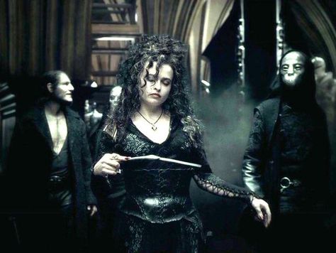 Leader or Follower? Bellatrix Lestrange Hair, Bellatrix Wand, Bellatrix Lestrange Wand, Belatrix Lestrange, Harry Potter Female Characters, Harry Potter Bellatrix Lestrange, Emily Corpse Bride, Harry Potter Quizzes, Harry Potter Wall