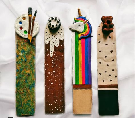 Watch full video on my youtube channel

#bookmarks #3d #clayart #love #art #painting #pinterest 3d Bookmarks, Diy Watch, Bookmarks Diy, Felt Bookmark, Unique Bookmark, Market Stall, Diy Bookmarks, Bookmarks Handmade, Diy Stuff