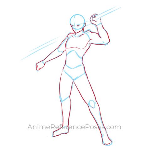 Male Polearm Pose Reference, Spear Poses Drawing Reference Male, Drawing Base Swordman, Man Holding Spear Reference, Ninja Pose Reference Drawing, Holding Spear Pose Reference Drawing, Hand Holding Pole Drawing Reference, Holding A Spear Reference, Polearm Pose Reference Drawing