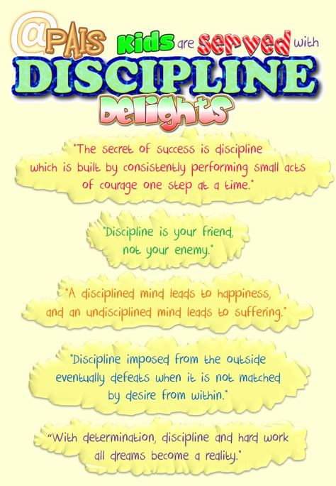 Pan Asia Discipline Delights Discipline Poster, Discipline Chart, School Wall Art Ideas, Soft Board Decoration, Collage Photo Frame Design, School Discipline, Discipline Quotes, School Wall Art, Baby Life Hacks