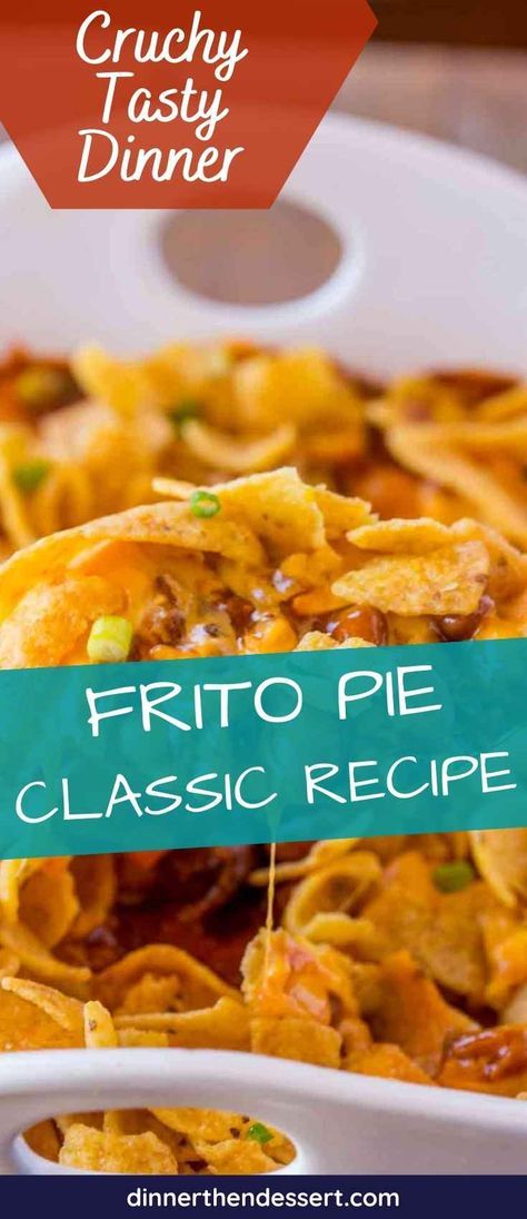 Frito Dinner Recipes, Fritos Casserole Beef, Hamburger Frito Casserole Recipes, Taco Pie With Fritos, Chili Pie Frito, Frito Pie With Refried Beans, Frito Pie Dip, Enchilada Sauce Recipes With, Frito Casserole Recipes