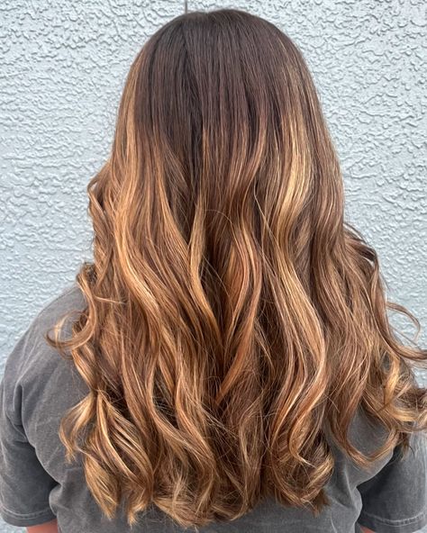 LIVED IN BALAYAGE 😍 This client came in wanting a low maintenance balayage. She wanted her root to look a little grown out so that she could go longer between services ! This was her first time going blonde and I was super honored to be the one to help her achieve her hair goals ! Interested in a color service ? DM me and let’s get you in ! #hair #blondehair #highlights #blondehighlights #blonde #haircut #hairstyle #blowout #hairinspo #hairdresser #goldenblonde #goldenhair #goldenhighlight... Low Maintenance Balayage, Lived In Balayage, Hairstyle Blowout, Blonde Haircut, Going Blonde, Golden Highlights, Golden Hair, Work Hairstyles, Haircut Hairstyle