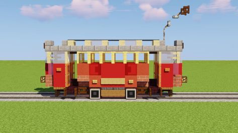 Minecraft train car Minecraft Underground Railway, Car Minecraft, Minecraft Train, Minecraft Car, Minecraft Create, Minecraft City Buildings, Rumah Minecraft Sederhana, Bangunan Minecraft, Minecraft Farm