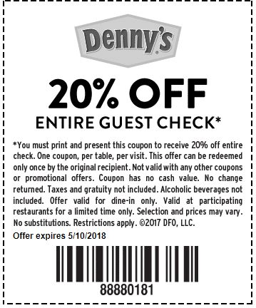 20% Off Your Entire Check Dennys Coupons, Birthday Breakfast, Free Birthday, Food Coupon, Printable Coupons, Ants, Promo Codes, Coupon Codes, Favorite Quotes