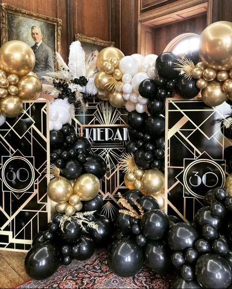 Roaring 20s Prom Theme, Great Gatsby Prom Theme, Harlem Nights Theme Party, Harlem Nights Party, Harlem Nights Theme, Great Gatsby Party Decorations, Great Gatsby Prom, Gatsby Birthday Party, Gatsby Gala