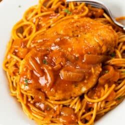 Spaghetti With Chicken, Chicken Scallopini, The Cozy Cook, Cozy Cook, Cook Chicken, Chicken Cutlets, Chicken Dishes Recipes, Dinner Idea, Poultry Recipes