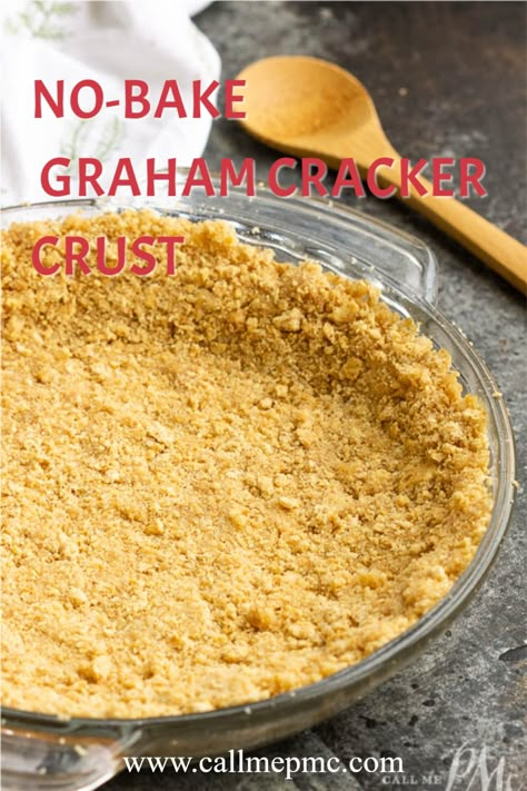 Gluten Free Graham Cracker Crust, Gf Graham Crackers, Baked Graham Cracker Crust, Homemade Graham Cracker, Graham Cracker Crust Recipe, Homemade Crust, Gluten Free Graham Crackers, Homemade Graham Cracker Crust, Graham Cracker Crust Pie