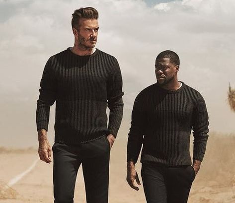 Mens Fashion 40 Year Old, David Beckham Style Outfits, Beckham Family, 50 Year Old Men, David Beckham Style, Old Man Fashion, Visual Gallery, Dad Fashion, Kevin Hart