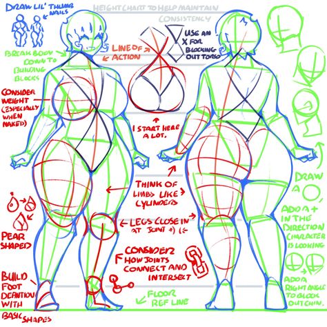 I just wanted to say I think your art style is awesome! I was wondering if you had any tutorials on how you draw anatomy in your style (hips and legs especially)? Sorry if there's already one posted… Draw Anatomy, Body Type Drawing, Female Anatomy Reference, Human Body Drawing, Body Tutorial, Anatomy Tutorial, Human Anatomy Drawing, Body Drawing Tutorial, For Educational Purposes Only