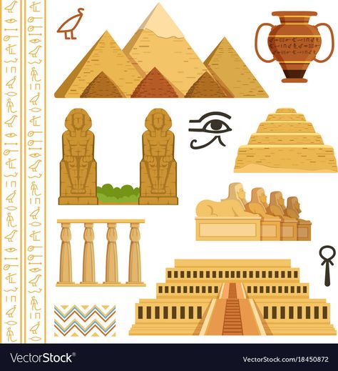 Ancient Egypt Architecture, Egyptian Furniture, Egypt Design, Ancient Egyptian Architecture, Historical Objects, Ancient Egypt Art, Arabic Alphabet For Kids, Architecture Landmark, Egypt Art