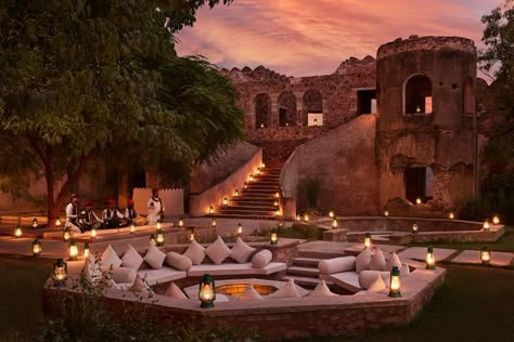 Glimpse Into Six Senses Fort Barwara – A Luxury Spa Resort Housed In A 14th Century Rajasthani Fort Luxury Spa Resort, Santorini Travel Guide, Six Senses, Santorini Travel, Old Fort, Palace Hotel, Luxury Spa, Luxury Resort, Resort Spa