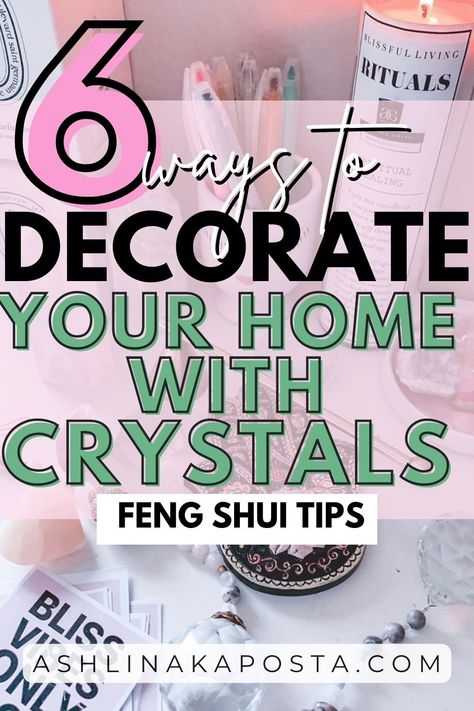 Feng Shui: 6 ways to use crystals at home — ASHLINA KAPOSTA Crystals At Home, Spiritual Altar, Bagua Map, Chic Apartment, Feng Shui Crystals, Personal Altar, Apartment Chic, Feng Shui Tips, Psychic Attack