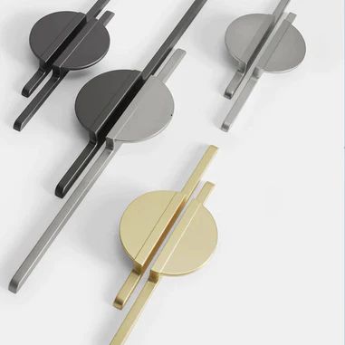 Cabinet Hardware - Knobs, Pulls and Handles — Goldenwarm Half Moon Cabinet, Moon Cabinet, Rounded Kitchen Cabinets, Modern Cabinet Handles, Bathroom Cabinet Handles, Kitchen Cupboard Handles, Drawer Pulls And Knobs, Modern Cabinet, Kitchen Pulls