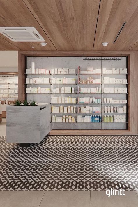 Pharmacy Decor Interior Design, Pharmacy Store Design, Pharmacy Design Interior, Pharmacy Design Ideas, Pharmacy Store Design Interiors, Pharmacy Interior Design, Pharmacy Interior, Rooftop Restaurant Design, Small Office Design Interior