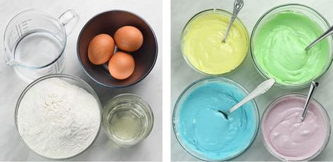 Easy Easter Desserts, Vanilla Cake Mixes, Easter Desserts Recipes, Cake Roll, Vanilla Buttercream, Easy Easter, Desserts To Make, Easter Dessert, Easter Cakes