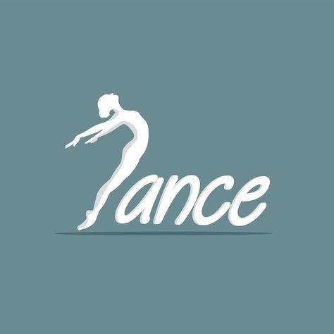 Ballet Logo Design, Dance Logo Ideas, Dance Logos, Ballet Logo, Dance Poster Design, Hip Hop Logo, Dance Studio Design, Ballet Silhouette, Workplace Learning