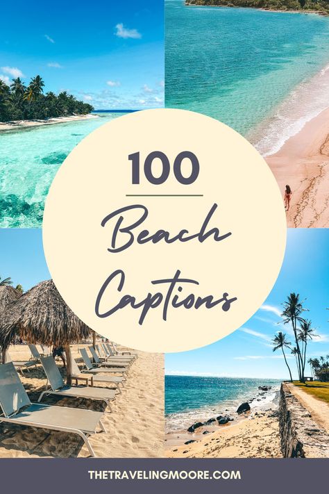 Ultimate List of 150 Beach Captions for Instagram Beach Vacation Instagram Captions, Beach Couple Captions For Instagram, Beach Vacation Captions, Captions For Travel Photos, Beach Post Captions, Short And Meaningful Quotes, Captions For Beach Pictures, Caption For Beach Photos, Beach Insta Captions