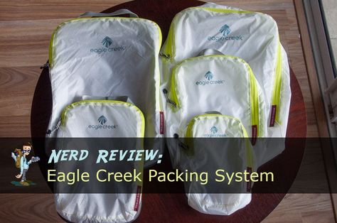 Easy travelling! Review Eagle Creek Packing System - Nerd Nomads Eagle Creek Packing Cubes, Travel Attire, Eagle Creek, Packing Cubes, The Eagle, Llbean Backpack, Packing Tips, Backpacks, Travel