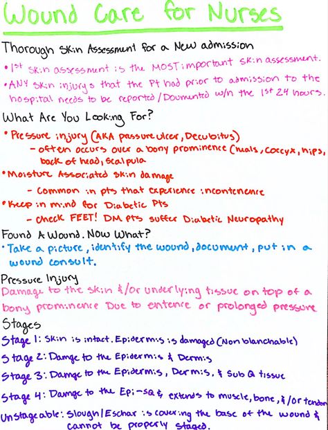 Nursing notes\ Follow me for more! Skin Nursing Notes, Hygiene Nursing Notes, Inflammation Nursing Notes, Wound Documentation Nursing, Stna Notes, Wound Care Nursing Notes, Nursing Fundamentals Notes, Nursing Skills Clinical, Nursing Foundation Notes