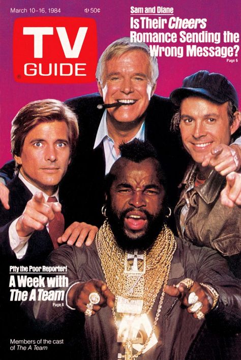 How 'The A Team' was a surprising hit TV series in the '80s Dwight Schultz, Dirk Benedict, Cheers Tv, 1980s Tv Shows, 1980s Tv, 80 Tv Shows, George Peppard, Sean Leonard, Tv Romance