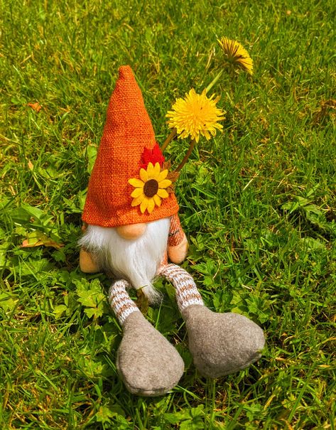 Forest gnome among the dandelions Gnome Pfp, Gnomes Aesthetic, Cottagecore Gnome, Mckenna Aesthetic, Gnome Aesthetic, Kaylee Core, Gnome Witch, Forest Gnome, Witch Core