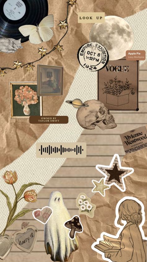 #beige #brown #beigeaesthetic #brownaesthetic #collage #moodboard #aesthetic #fallaesthetic Brown Collage Aesthetic, Aesthetic Collage Template, Brown Aesthetic Collage, Vintage Design For Scrapbook, Collages Aesthetic Vintage, Beige Collage, Brown Collage, Vision Board Collage, Vintage Paper Printable