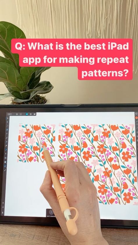 Repeating Pattern Design, Surface Pattern Design Inspiration, Procreate Ipad Tutorials, Ipad Tutorials, Procreate Ipad Art, Pattern Design Inspiration, Print Design Art, Ipad Drawings, Digital Art Beginner